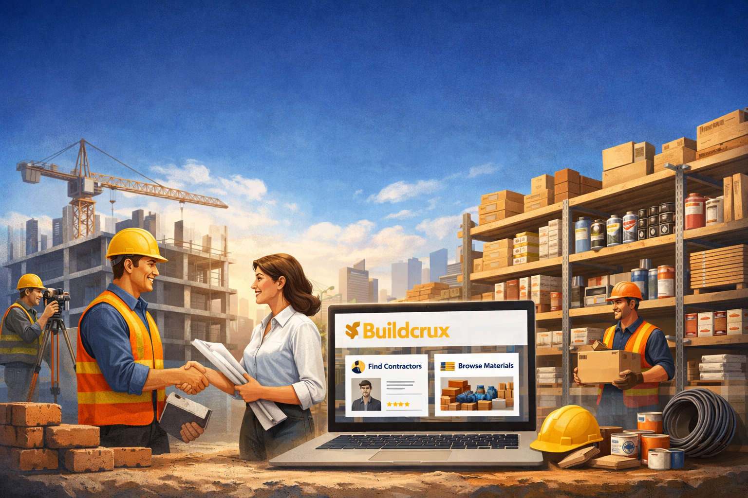 Construction site — Buildcrex